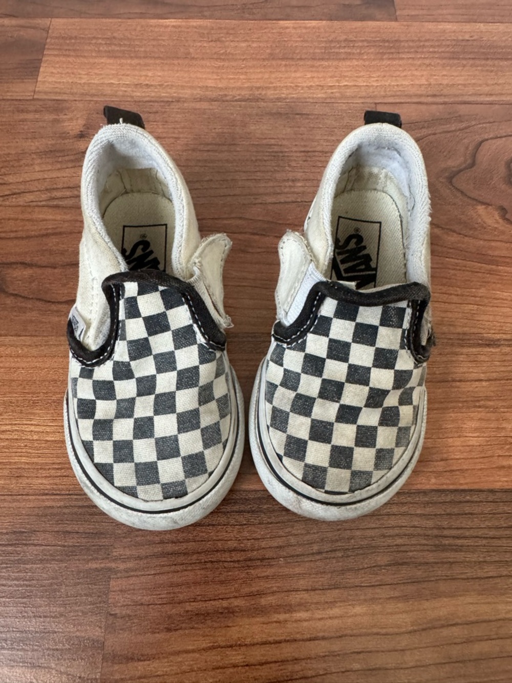 Vans  | Toddler Checkerboard Slip-On Sneakers